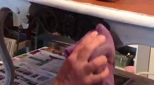 Sneak peek: Our Antiquing Solution is painted on and left around 3 minutes before removing. It gives a beautiful authentic aged effect and needs no further waxing or polyurathane. Antiquing Solution is available in 2 colours (this is black) 200mls $22.50. Thank you Terra for your movie making skills. R x | Heirloom Decorative Paint