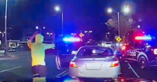 Dashcam captures arrest of suspects in Gwinnett shootout