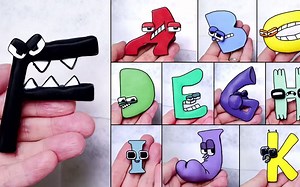 Making Alphabet Lore (A-Z) Sculptures Timelapse ABCDEFGHIJKLMNOPQRSTUVWXYZ__ a t