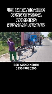 9.2K views · 140 reactions | Trailer Genset 25kva | Budi Santoso | Facebook