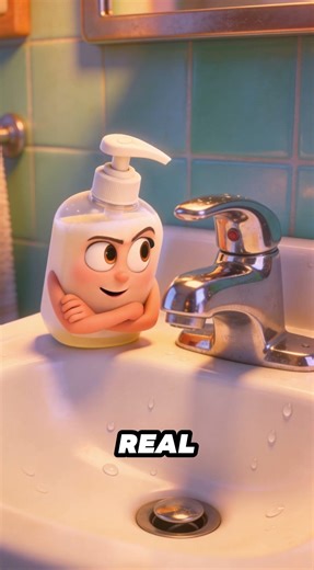 Germs Don't Stand a Chance Against This Dispenser #shorts #animation #relatable