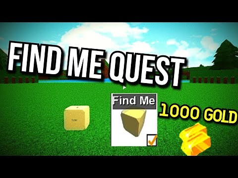 How to do the Find Me quest in Build A Boat For Treasure(2026 working)