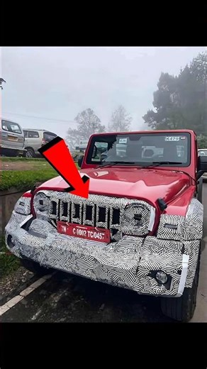 3 Door Thar New Update #shortsfeed #mahindra #mahindrathar #thar