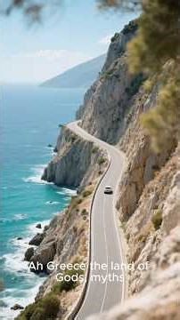 Driving in Greece Where the Roads Have a Mind of Their Own 💀