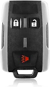 Replacement for 2016 2017 2018 2019 Chevrolet Colorado Silverado Suburban Tahoe GMC Sierra Yukon Canyon Key Fob Remote Control M3N32337100 3 Buttons 315MHz