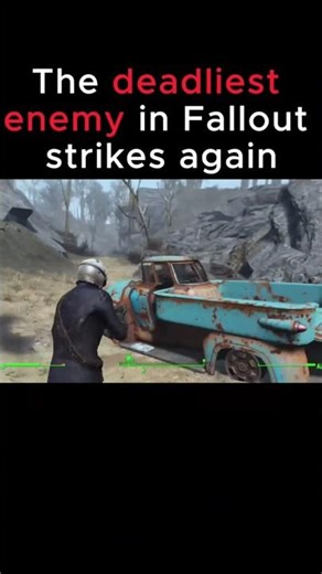 FALLOUT 4: THESE CARS ARE GETTING TO MUCH 🤬 #fallout4 #postapocalyptic