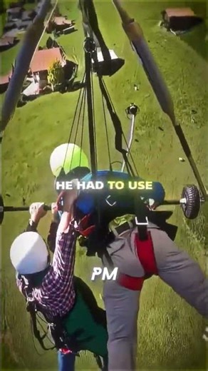 Pilot FORGOT To Attach Tourist To Hang Glider😨🪂