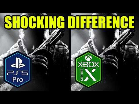 Call of Duty Black Ops 2 PS5 Pro vs Xbox Series X Comparison