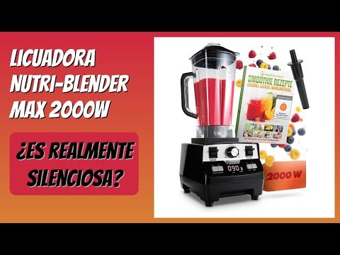 RESEÑA (2025) : Licuadora Nutri-Blender MAX 2000W. DETALLES