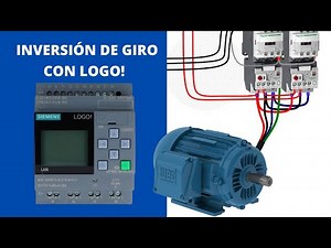 Direct Start with Reversing Rotation of a Three-Phase Motor using LOGO! | Step by Step