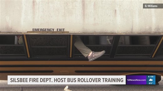 First responders, students team up for Silsbee bus rollover training