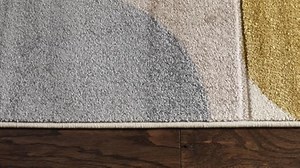 Watch Well Woven Dion Blue Modern Geometric Boxes & Circles Pattern Area Rug on Amazon Live