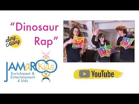 Dinosaur Rap - a Barefoot Books Singalong sung by Team JAMaROO Kids (Children's Song)