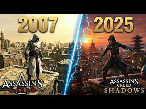 EVOLUTION OF ASSASSIN'S CREED GAMES