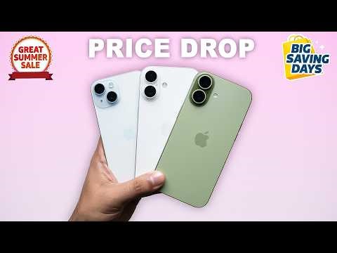 iPhone 17, 16, 15 Big Price Drop! Flipkart BIG Saving Days & Amazon Summer Sale