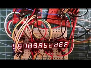 LED vezérlés: MAX7221   Arduino