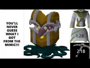 OSRS MIMIC DROP