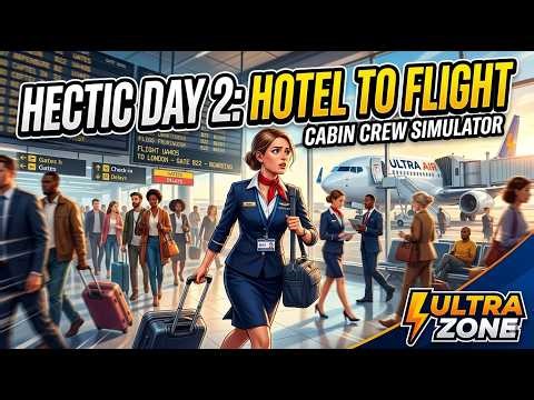 Cabin Crew Simulator Day 2 | Real Cabin Crew Job Experience | Roblox Gameplay