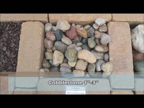 6 Cobblestone Landscape Rock Sizes Compared