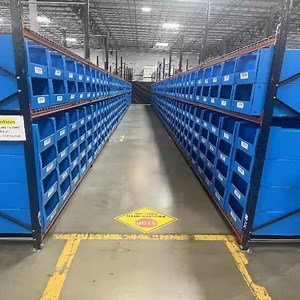 [Hot Item] PP Corrugated Plastics Sheets 4 mm Corflulted PP Corrugated Bins Correx Stackable Clothing Pick Bins Plastic Warehouse Storage Sorting Bin