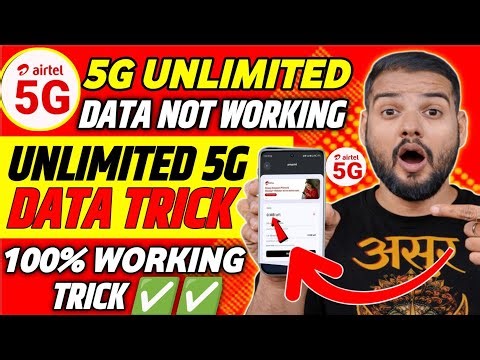 ⚡ Airtel 5G Unlimited Data Not Working?💯 Fixed in 2 Minutes!🔥(2026 New Trick)✅