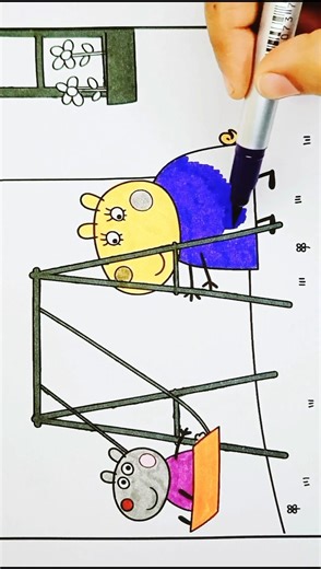 Peppa Pig Drawing and Coloring Pages, 699#drawing #peppapig #peppapigcoloring #peppapigdrawing