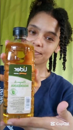 Antes de aplicar vinagre de manzana en el cabello debes ver este vídeo ❌😳 🍎 #viral #viralvideo