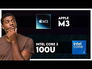 Apple M3 vs Intel Core 3 100U Comparison