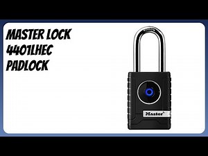 REVIEW (2026): Master Lock 4401LHEC Padlock. Features