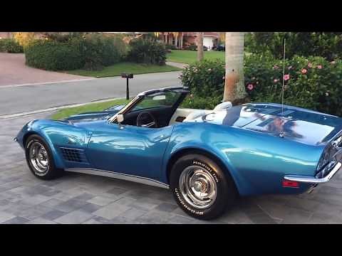 1970 Chevrolet Corvette Stingray Convertible Review and Test Drive by Bill - Auto Europa Naples