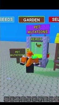 First Rainbow Chubby Chipmunk?? #roblox #growagarden