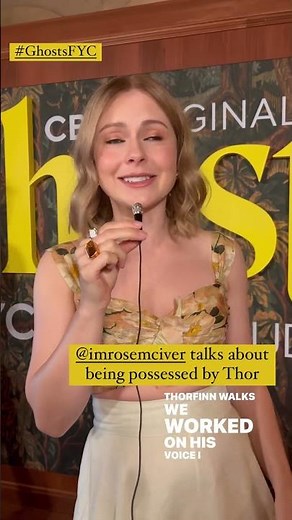 Rose McIver at #GhostsFYC event (2023) #GhostsCBS