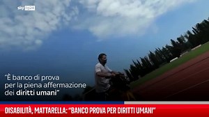 Giornata internazionale persone con disabilità, Mattarella: "A loro dobbiamo rispetto"