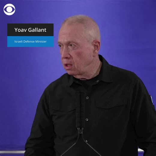 1.7K views · 65 reactions | Israeli Defense Minister Yoav Gallant said on Monday that Israel has no intention of staying permanently in the Gaza Strip and is open to discussing alternatives about who will control the territory, as long as it is not a group hostile to Israel. | CBS News | Facebook