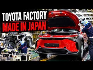 How Toyota Cars Are Made in Japan | Full Factory Tour from Steel to Shipping