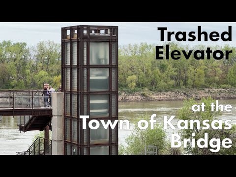 Gross Glass KONE Hydraulic Elevator - Town of Kansas Bridge, Kansas City MO