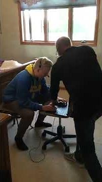 DAD DESTROYS KIDS COMPUTER