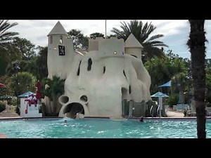 Disney Old Key West Sand Castle Pool Tour