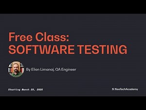 Free Class & Info Session: Software Testing