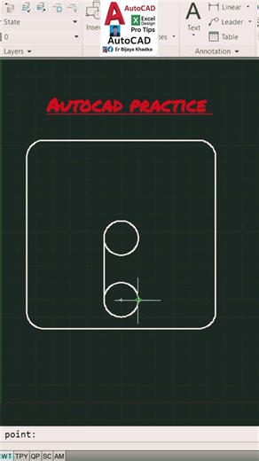 #practice #autocad #drawing