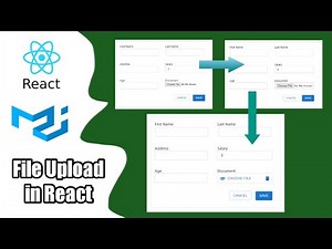 Creating your own react File Upload Component | React JS | Material