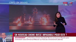 20K views · 1K reactions | Les Russes ont mis au point un nouveau drone kamikaze résistant à toute forme de brouillage. ⤵ | LCI | Facebook
