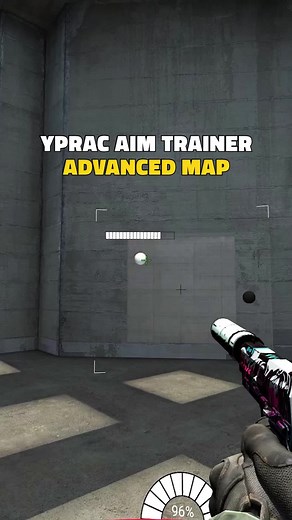 Yprac aim training map. #csgo #counterstrike #yprac #csgoaim