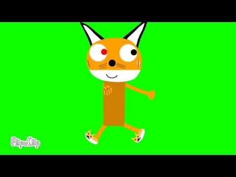 Fredo does the Rat (fox..?) Dance - Roblox Puppet Animation (Green Screen)