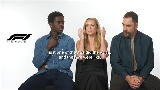 35K views · 1.1K reactions | F1 The Movie stars Damson Idris, Kerry Condon, Javier Bardem and producer Jerry Bruckheimer talk about bringing the excitement and magic of F1 racing to the big screen ️ https://boxd.it/yjVM | Letterboxd | Facebook