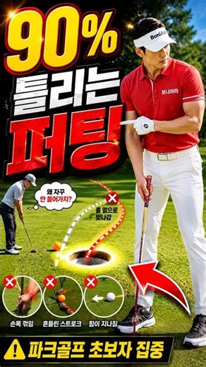 This mistake 90% of beginners make: How to putt well in park golf
