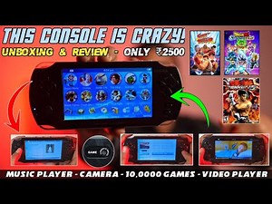 MP5/X7/S9000A Gaming Console Unboxing & Review - Best Gaming Console With 10,000 + Games