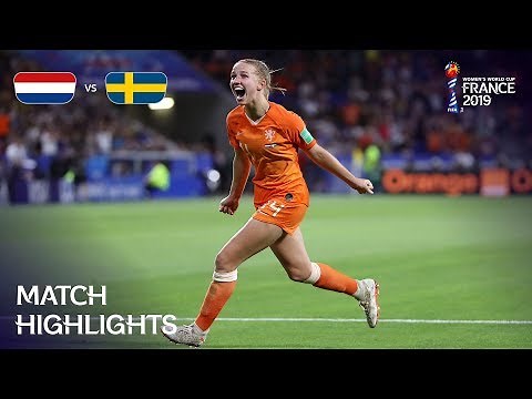 Netherlands v Sweden | FIFA Women’s World Cup France 2019 | Match Highlights
