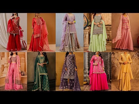 Latest Eid special sharara suits 2026 | New design mer sharara dress designs | kurti design
