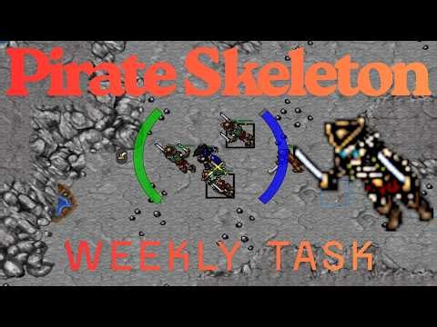 Tibia Pirate Skeleton Nargor Weekly Task Bestiary #tibia #weeklytask #tibia2026 #tibiagame